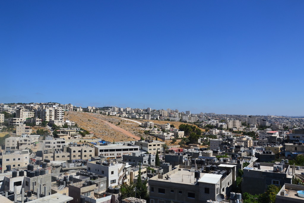 Vista dall'alto del Deishes Camp (Bethlehem)